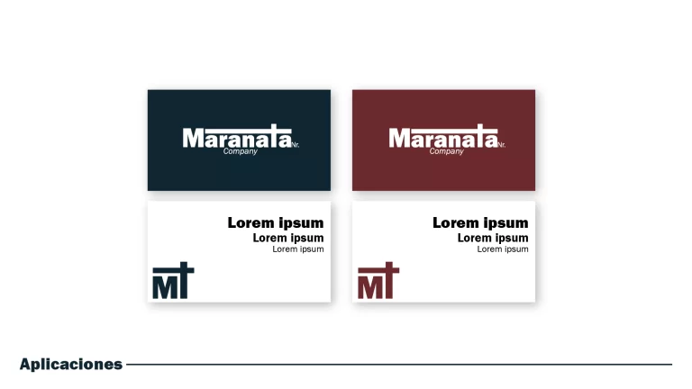 tarjeta personales marana company aroca estudio