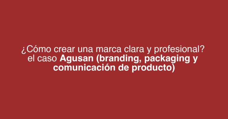 Cómo crear una marca - Santiago Aroca - Blog